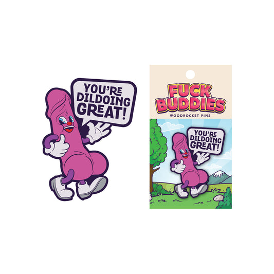 Pin Fuck Buddies You'Re Dildoing Great | 665752708118 | Available at EroticWarehouse.com