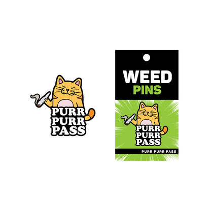 Purr Purr Pass Pin | 665752708514 | Available at EroticWarehouse.com