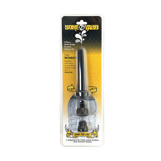Boneyard Skwert Water Bottle Douche Kit | 666987004006 | Available at EroticWarehouse.com
