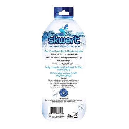Skwert Water Bottle Enema Adaptor | 666987004013 | Available at EroticWarehouse.com