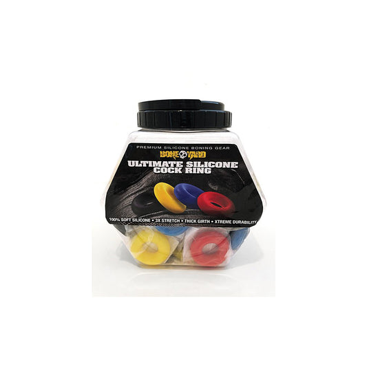 Ultimate Ring Assorted Fishbowl 50 Pc | 666987004532 | Available at EroticWarehouse.com