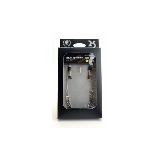Teaser Jaw Clamp & Jewel Chain End | 669729200407 | Available at EroticWarehouse.com