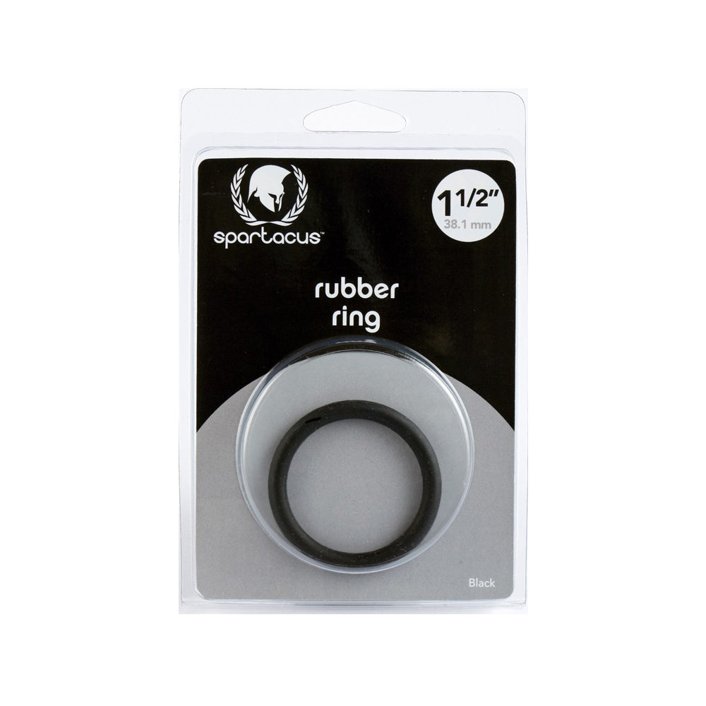 1.5'' Rubber C-Ring - Black | 669729410127 | Available at EroticWarehouse.com