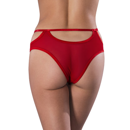 Holidaze Cheeky Boy Short Red S/M | 671241121498 | Available at EroticWarehouse.com