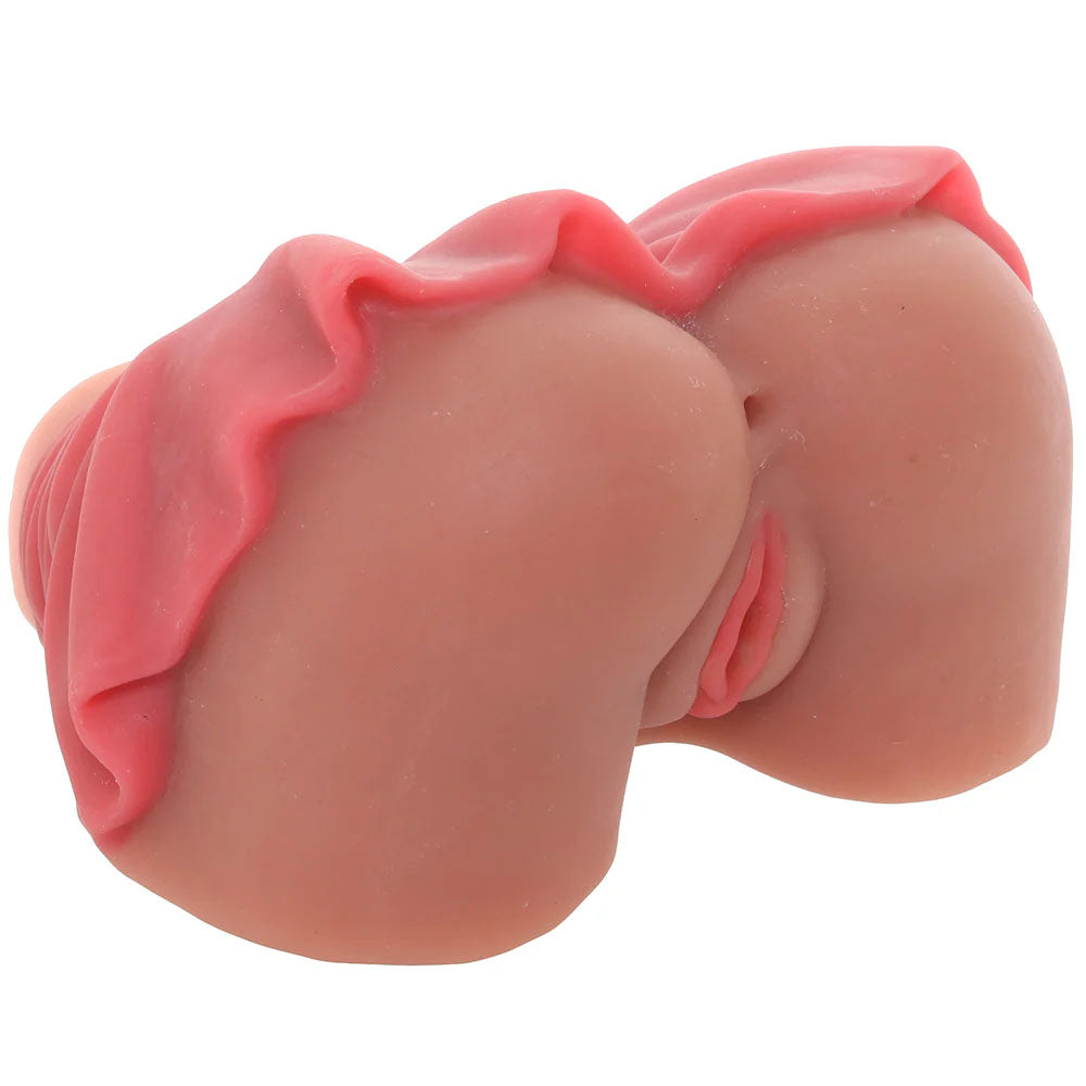 Chanell Heart Mini Skirt Pussy & Ass Masturbator | 671891764489 | Available at EroticWarehouse.com
