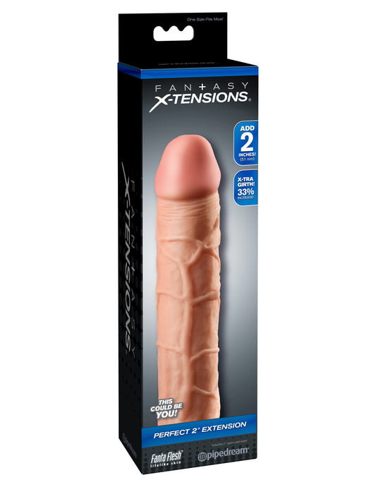 Fantasy X-Tension Perfect 2-Inch Extension | 603912345674 | Available at EroticWarehouse.com