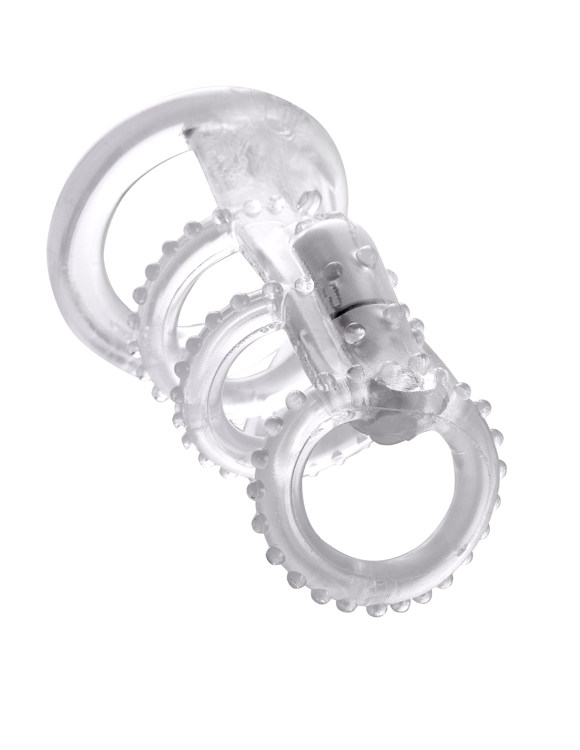 Fantasy X-Tensions Vibrating Cock Cage | 603912345896 | Available at EroticWarehouse.com