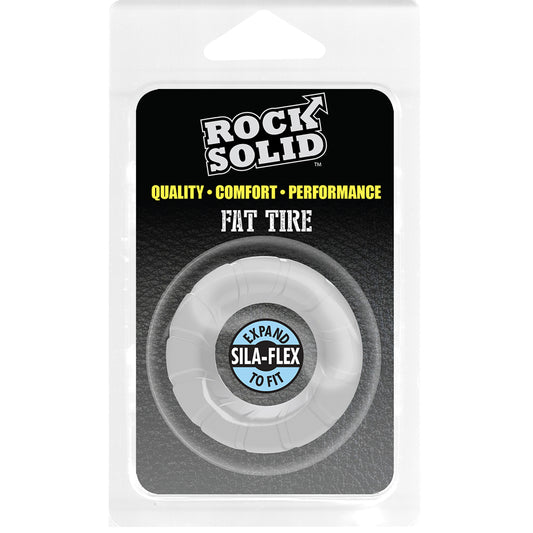 Rock Solid Fat Tire Translucent | 6768903842144 | Available at EroticWarehouse.com