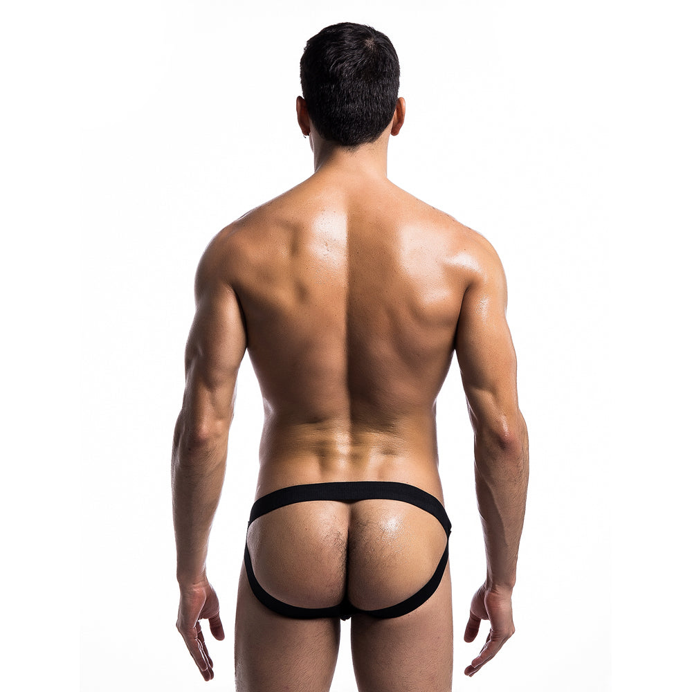 Mob Fetish Swim Jockstrap Black Large | 677355464896 | Available at EroticWarehouse.com