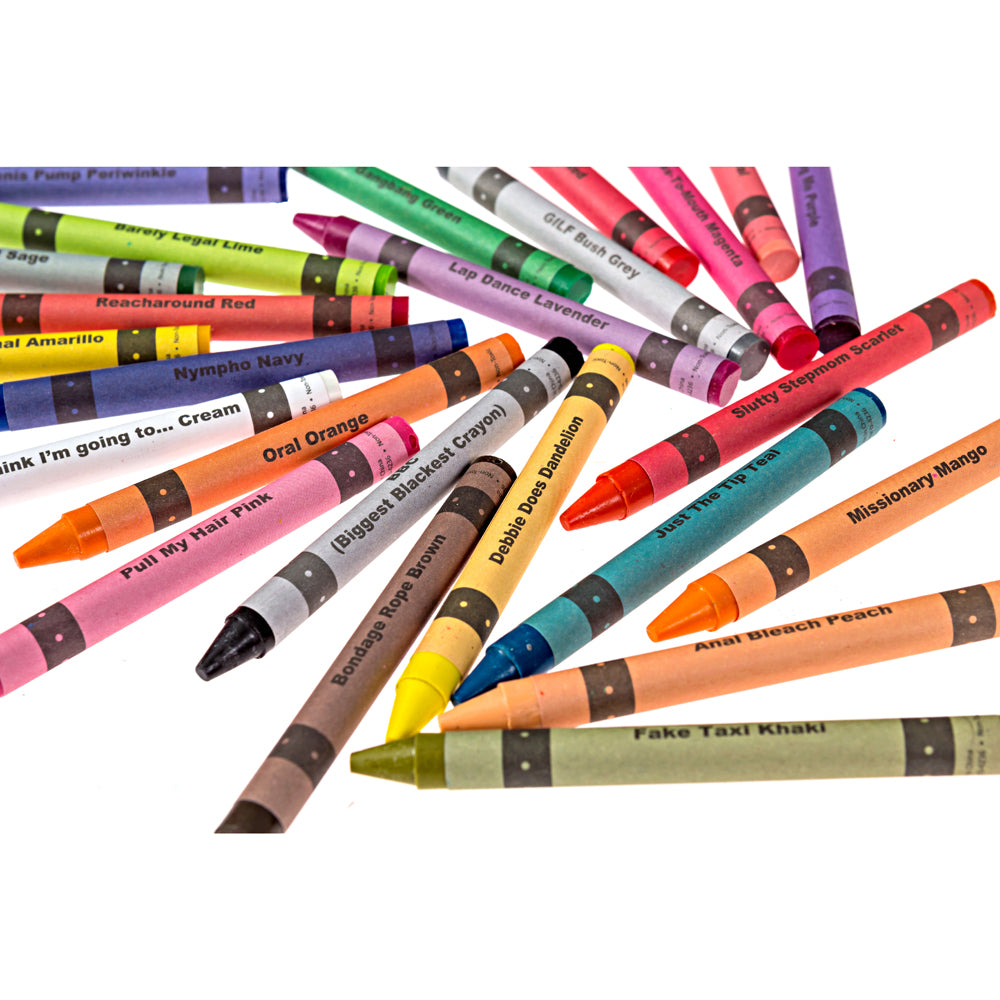 Offensive Crayon Pack | 677355811096 | Available at EroticWarehouse.com