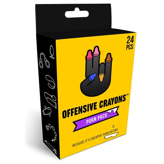 Offensive Crayon Pack | 677355811096 | Available at EroticWarehouse.com