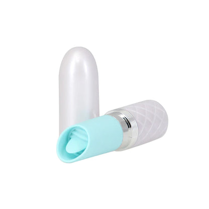 Pillow Talk Lusty Luxurious Flickering Massager Teal | 677613274199 | Available at EroticWarehouse.com