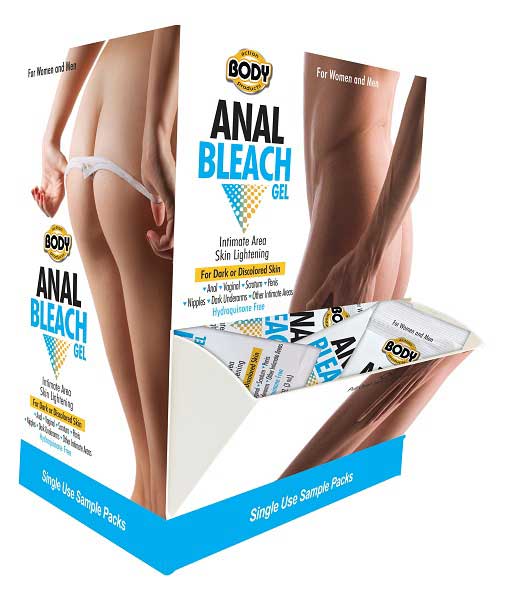 Body Action Anal Bleach 50Pc. Sample Display | 679359000476 | Available at EroticWarehouse.com