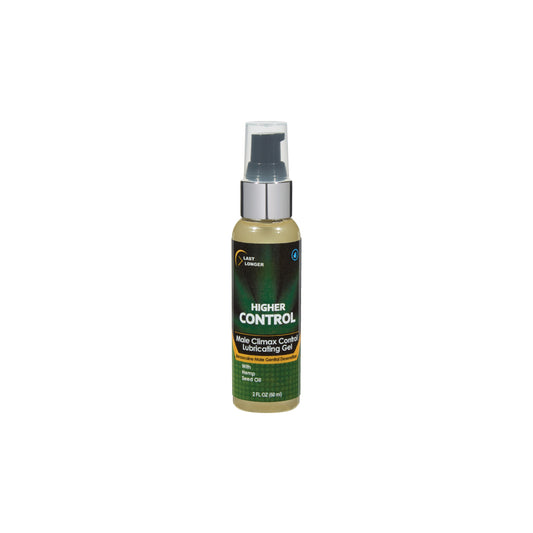 Higher Control Climax Control Gel With Hemp Seed Oil 2 oz. | 679359001015 | Available at EroticWarehouse.com