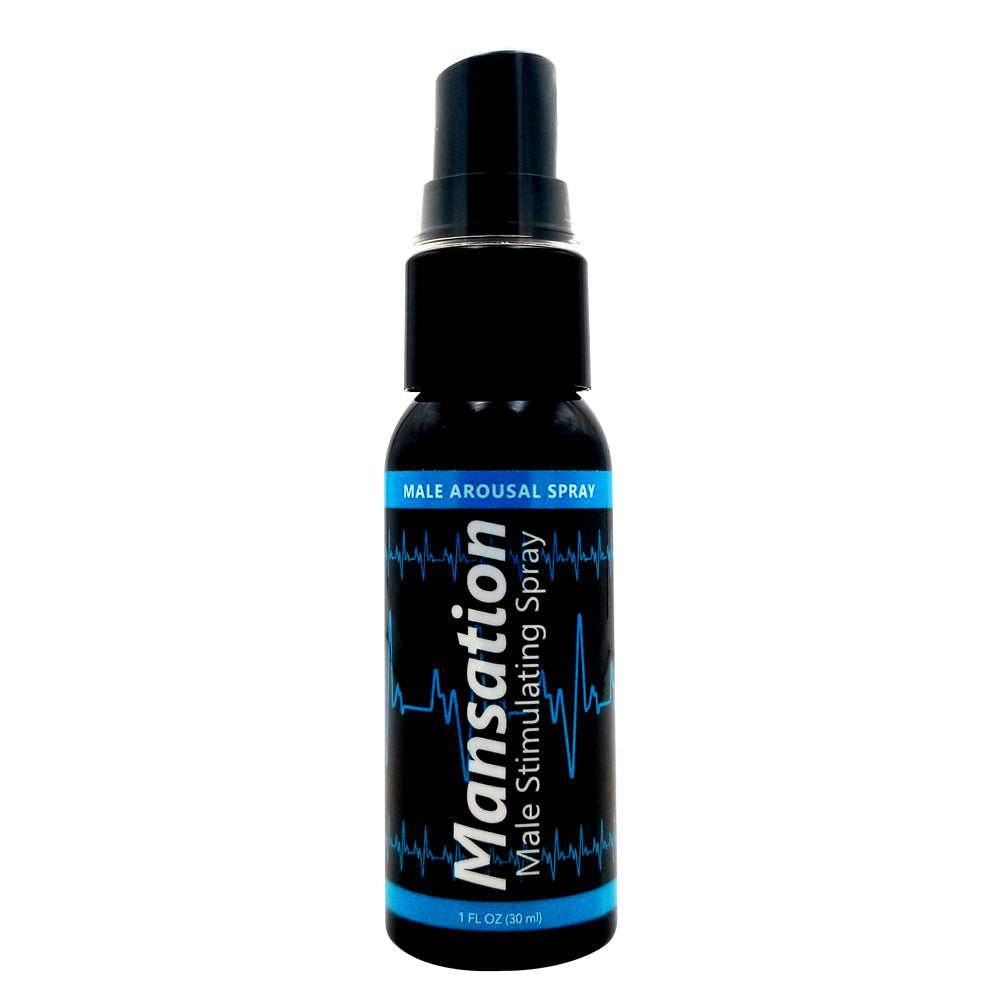 Mansation Male Stimulation Spray 1 oz. Bottle | 679359001268 | Available at EroticWarehouse.com