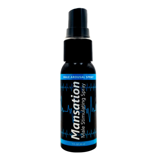 Mansation Male Stimulation Spray 1 oz. Bottle | 679359001268 | Available at EroticWarehouse.com