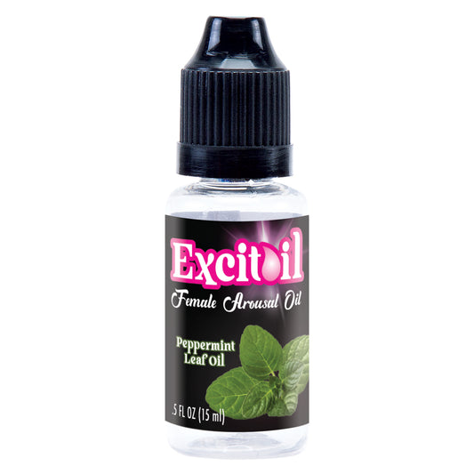 Peppermint Arousal Oil 0.50 oz Bottle | 679359001831 | Available at EroticWarehouse.com