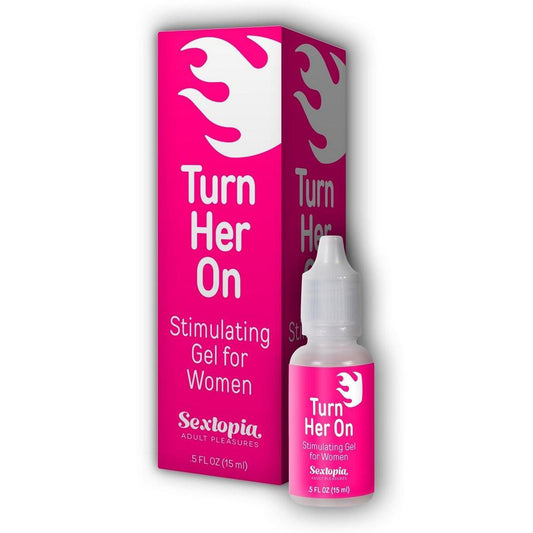 Turn Her On Stimulating Gel For Women 0.50 oz. Bottle | 679359001909 | Available at EroticWarehouse.com