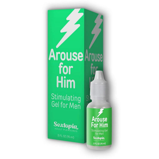Arouse For Him Stimulating Gel For Men 0.50 oz. Bottle | 679359001916 | Available at EroticWarehouse.com