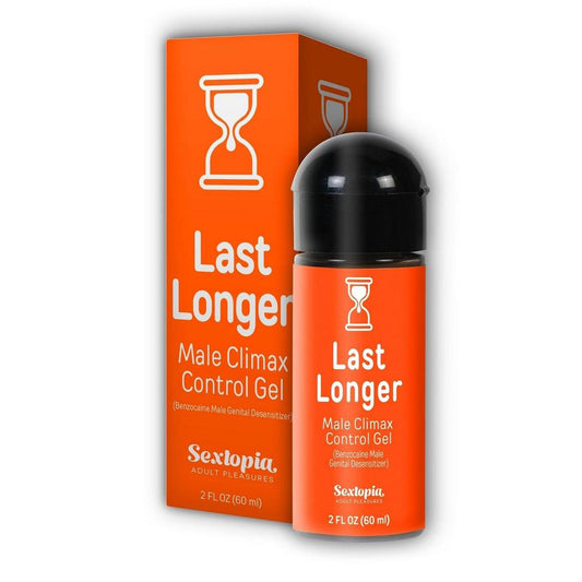 Last Longer Male Climax Control Gel 2 oz. Bottle | 679359001930 | Available at EroticWarehouse.com