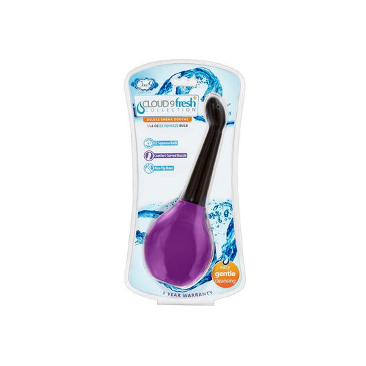 Cloud 9 Fresh + Deluxe Anal Soft Tip Enema Douche 11.8 oz. & 1 N oz.zle | 685239852622 | Available at EroticWarehouse.com