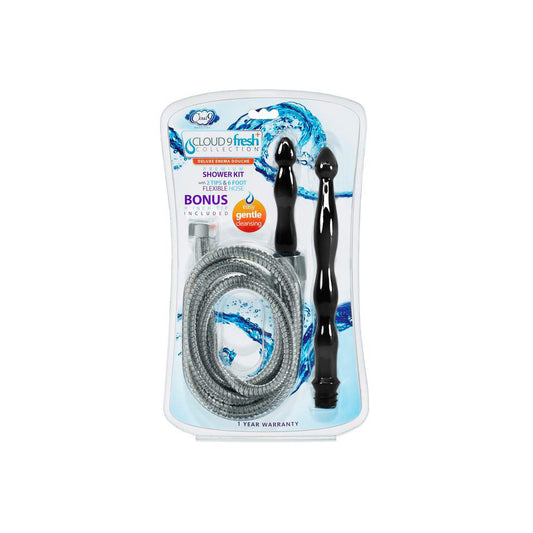 Cloud 9 Fresh + Deluxe Anal Enema Premium Shower Kit | 685239852738 | Available at EroticWarehouse.com
