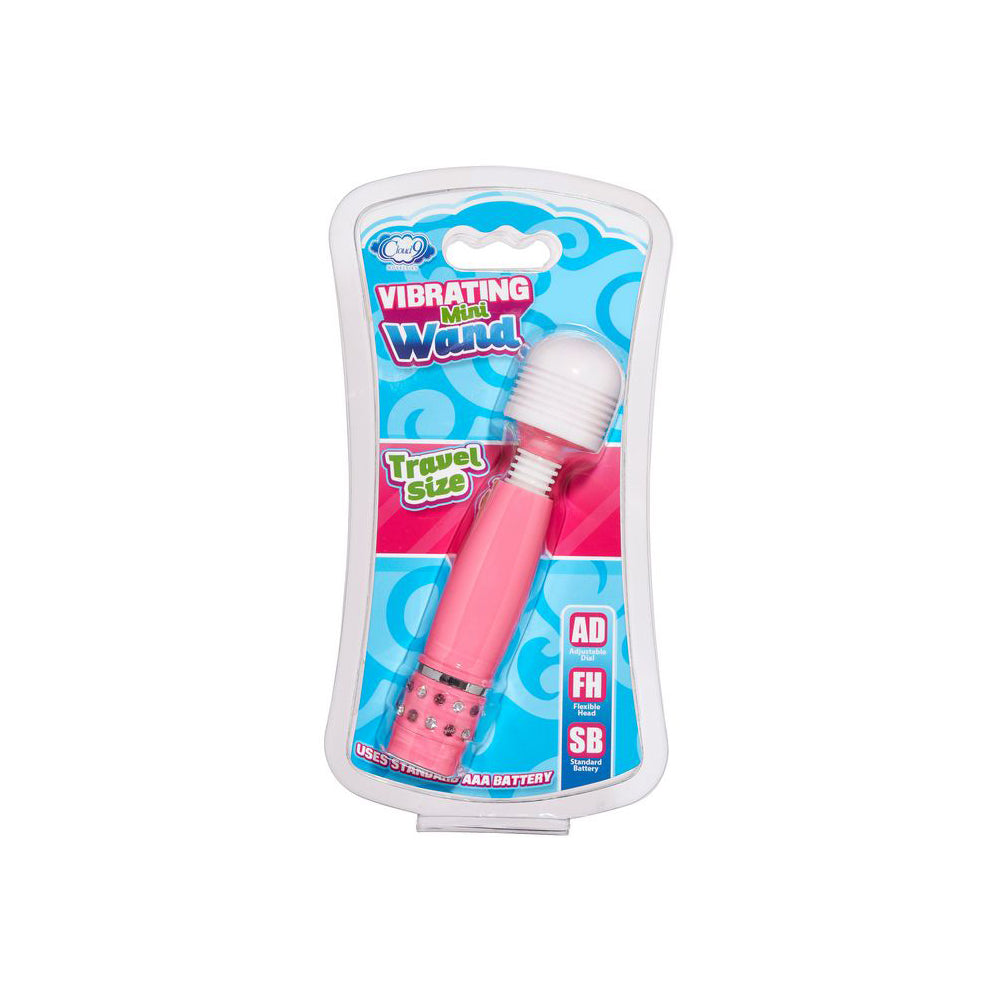 Cloud 9 Mini Wand Massager Pink | 685239852929 | Available at EroticWarehouse.com