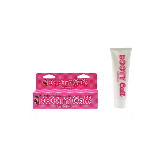 Booty Call Anal Numbing Gel Cherry | 685634100908 | Available at EroticWarehouse.com