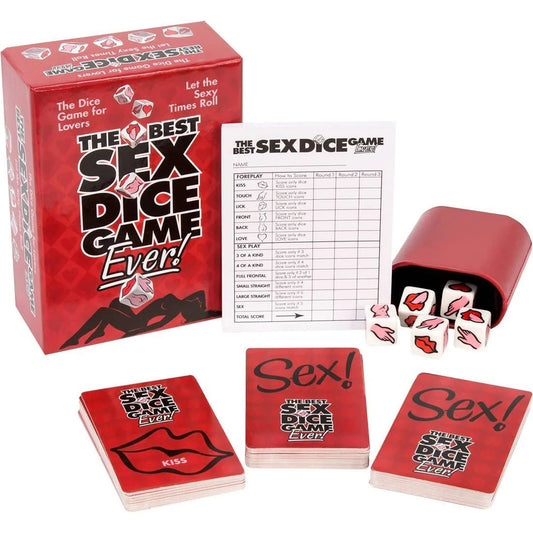 The Best Sex Dice Game Ever | 685634101790 | Available at EroticWarehouse.com