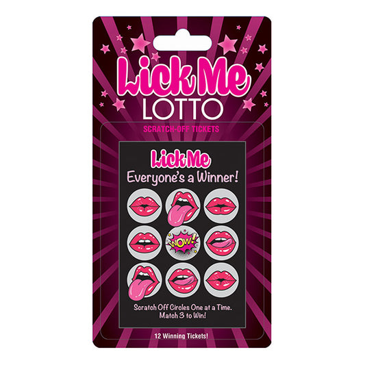 Lick Me Lotto | 685634102278 | Available at EroticWarehouse.com