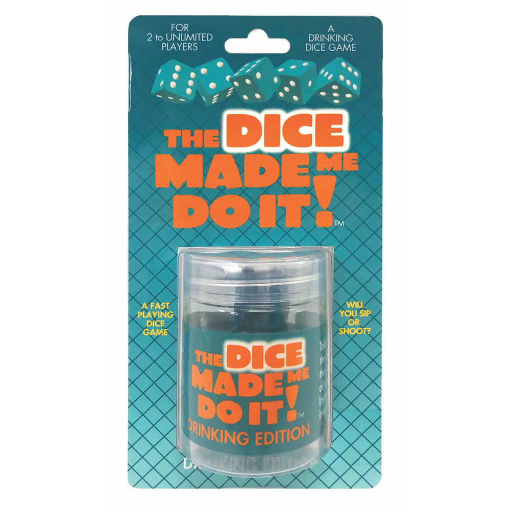 The Dice Made Me Do It Drinking Edition | 685634102391 | Available at EroticWarehouse.com