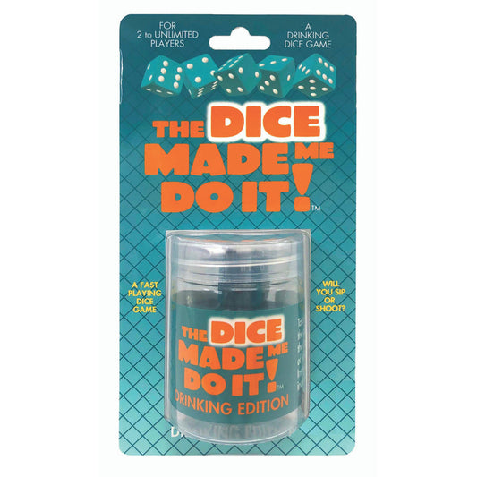 The Dice Made Me Do It Drinking Edition | 685634102391 | Available at EroticWarehouse.com