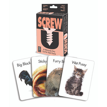 Screw U Go-Fish Style Card Game | 685634102452 | Available at EroticWarehouse.com
