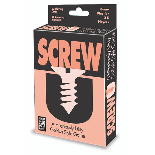 Screw U Go-Fish Style Card Game | 685634102452 | Available at EroticWarehouse.com