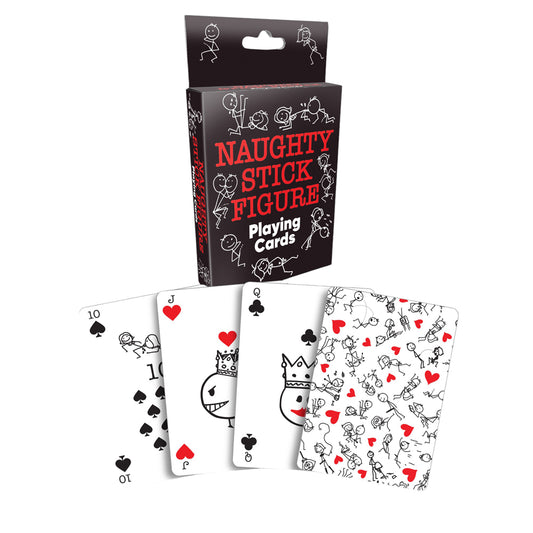 Naughty Stick Figures Playing Cards | 685634103947 | Available at EroticWarehouse.com