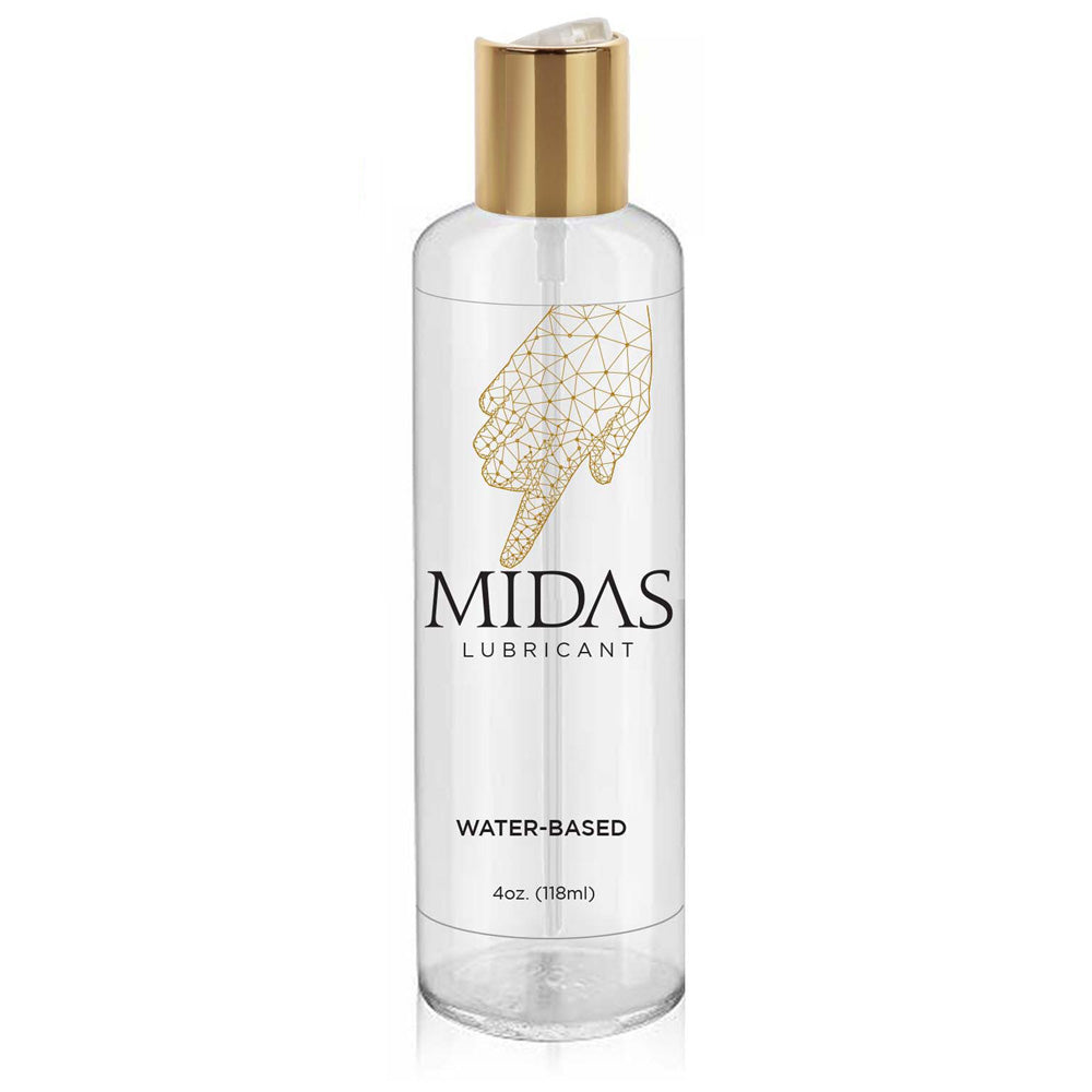 Midas Water Based Lubricant 4 oz. | 685634110129 | Available at EroticWarehouse.com