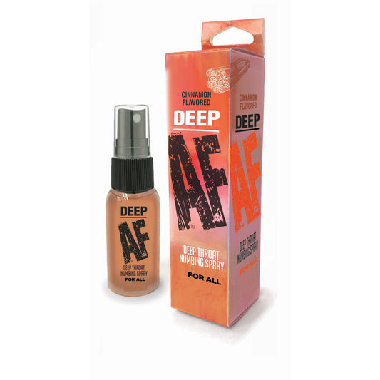 Deep Af Numbing Throat Spray Cinnamon | 685634110273 | Available at EroticWarehouse.com