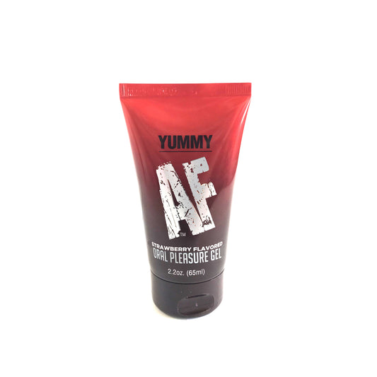 Yummy Af Oral Pleasure Gel Strawberry | 685634110471 | Available at EroticWarehouse.com