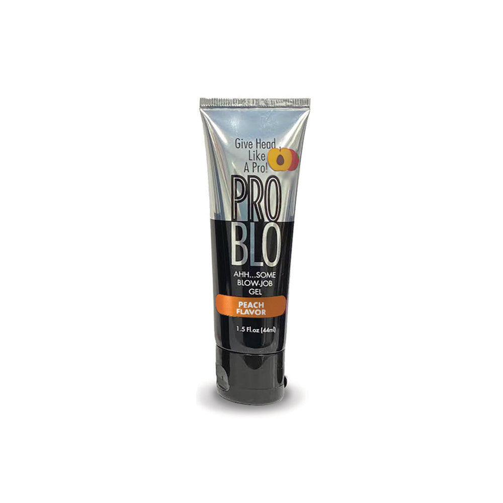 Pro Blo Oral Pleasure Gel Peach | 685634110556 | Available at EroticWarehouse.com