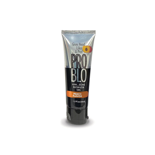 Pro Blo Oral Pleasure Gel Peach | 685634110556 | Available at EroticWarehouse.com