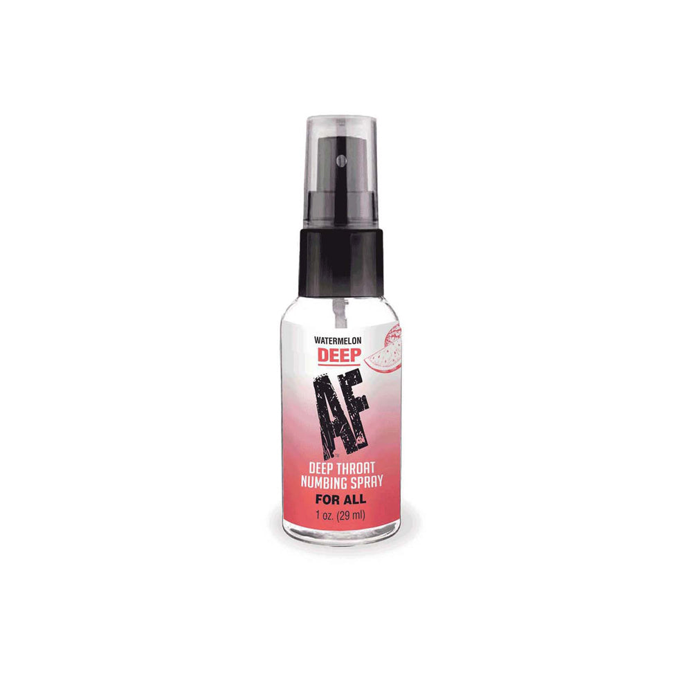 Deep Af Numbing Throat Spray Watermelon | 685634110624 | Available at EroticWarehouse.com