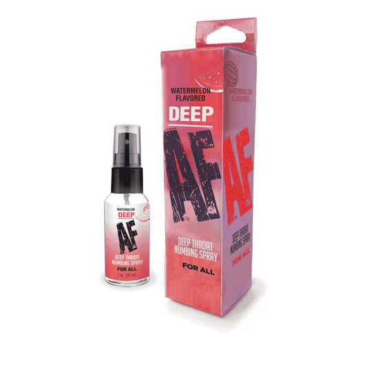 Deep Af Numbing Throat Spray Watermelon | 685634110624 | Available at EroticWarehouse.com