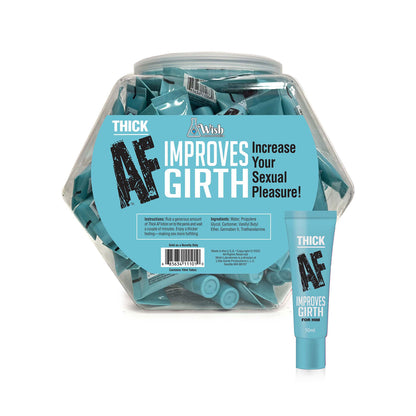 Thick Af Girth Cream 10 ml. 65Pc Fishbowl | 685634111010 | Available at EroticWarehouse.com