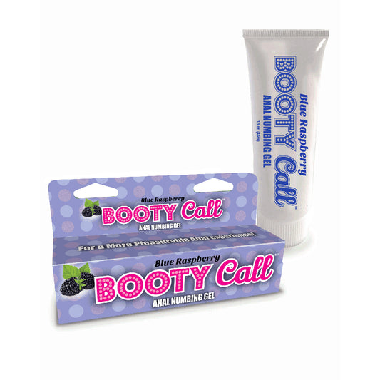Bootycall Anal Desensitizer Blue Raspberry 1.5 oz. | 685634111201 | Available at EroticWarehouse.com