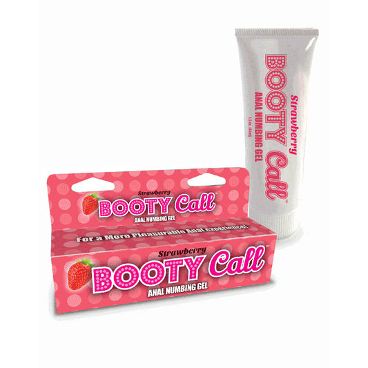 Bootycall Anal Desensitizer Strawberry 1.5 oz. | 685634111225 | Available at EroticWarehouse.com