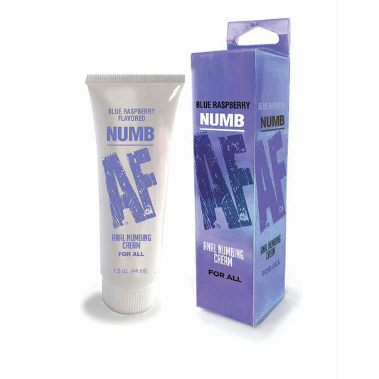 Numb Af Anal Desensitizer Blue Raspberry 1.5 oz. | 685634111232 | Available at EroticWarehouse.com