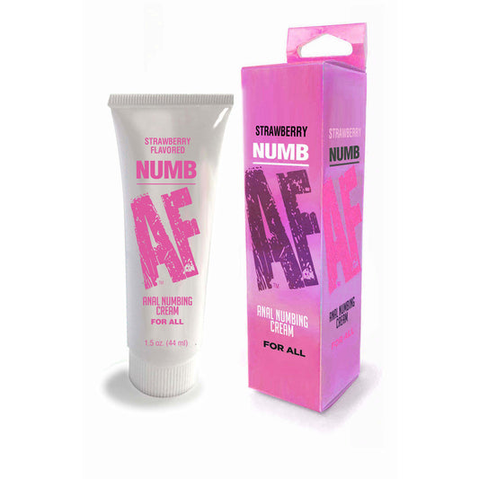 Numb Af Anal Desensitizer Strawberry 1.5 oz. | 685634111256 | Available at EroticWarehouse.com