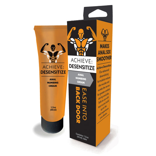 Achieve Desensitize: Numbing Cream | 685634111645 | Available at EroticWarehouse.com