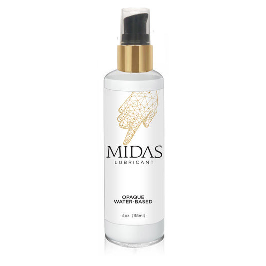 Midas Waterbased Opaque Lube 4 oz. | 685634111683 | Available at EroticWarehouse.com