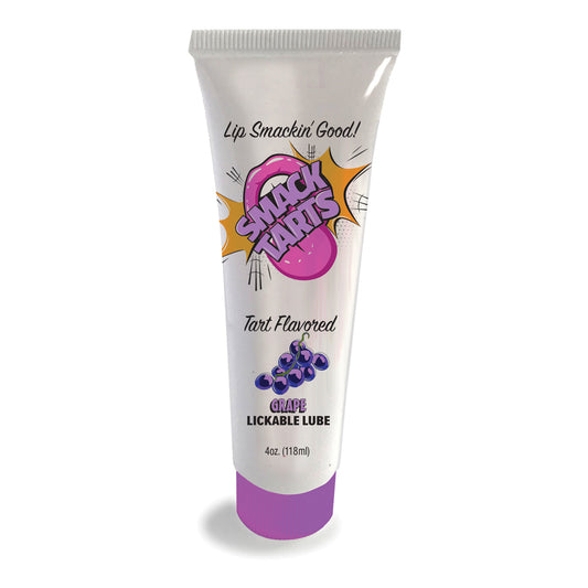 Smack Tarts Lickable Sour Grape Lube 4 oz. | 685634111898 | Available at EroticWarehouse.com